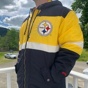 Vintage Steelers Winter Coat